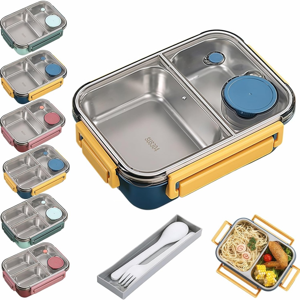 850ml Portable Lunch Boxes for - Food Storage Hot reseña y precio