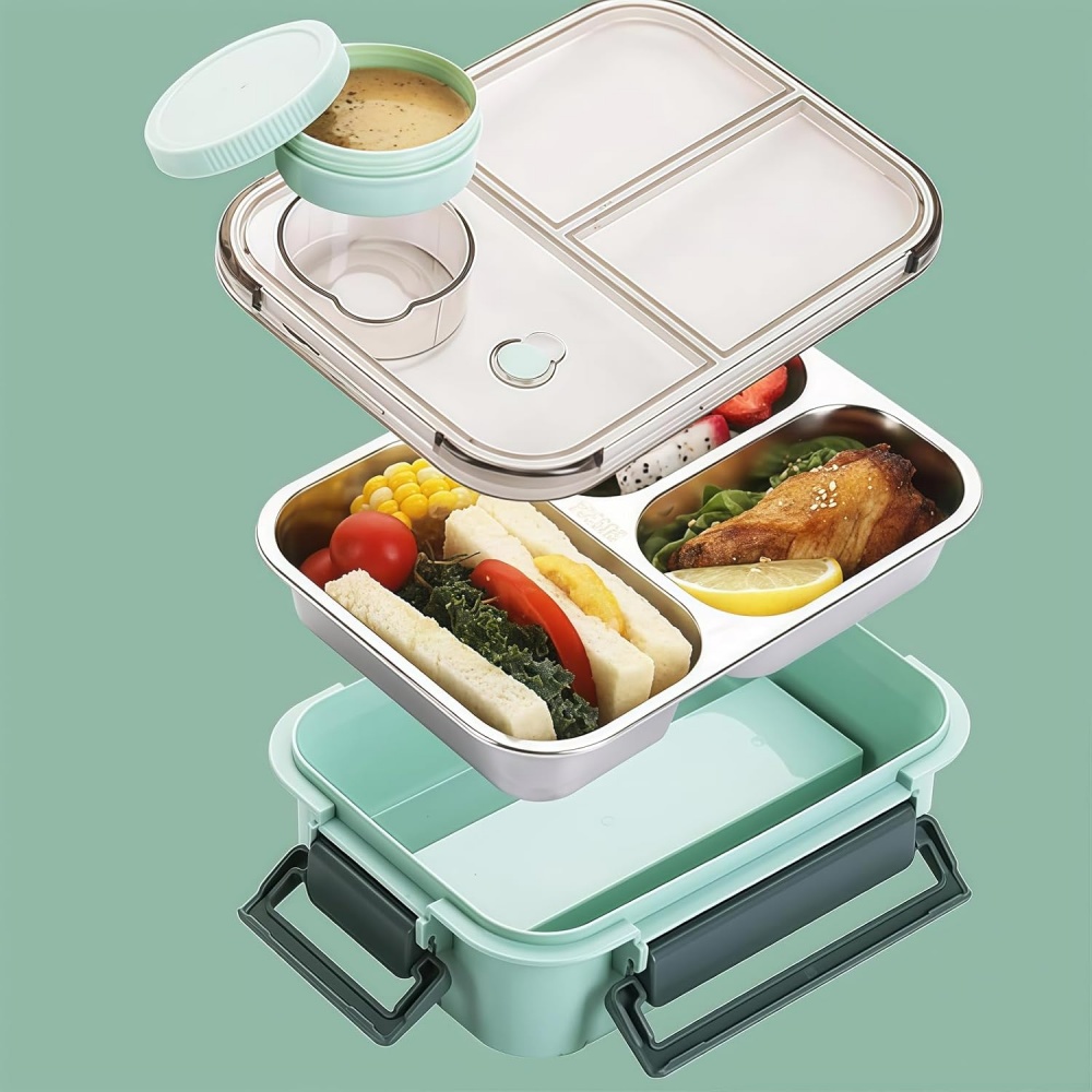 850ml Portable Lunch Boxes for - Food Storage Hot reseña y precio