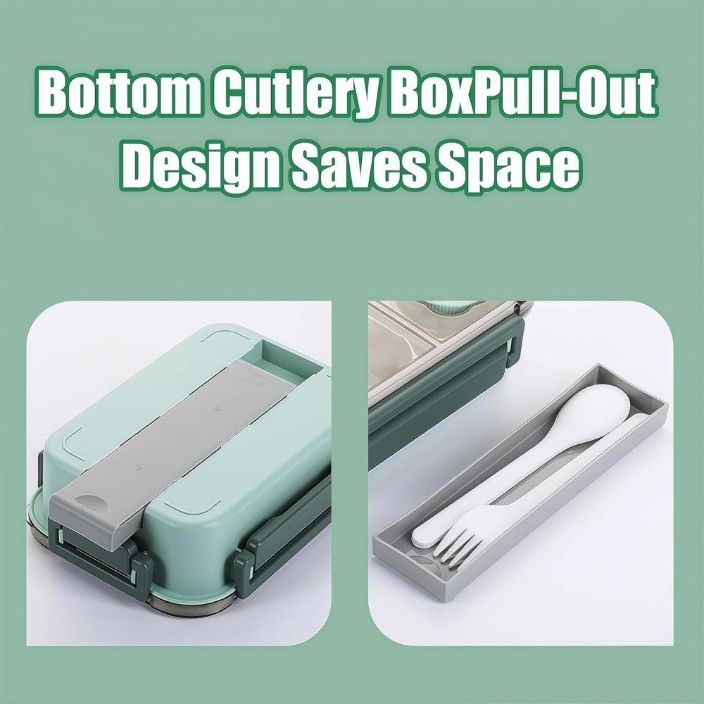 850ml Portable Lunch Boxes for - Food Storage Hot reseña y precio