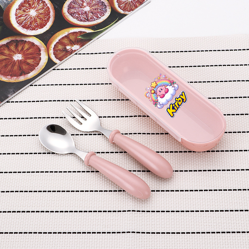 3pcs/set Kirbys Spoon Forks Bo - Food Storage In Room reseña y precio