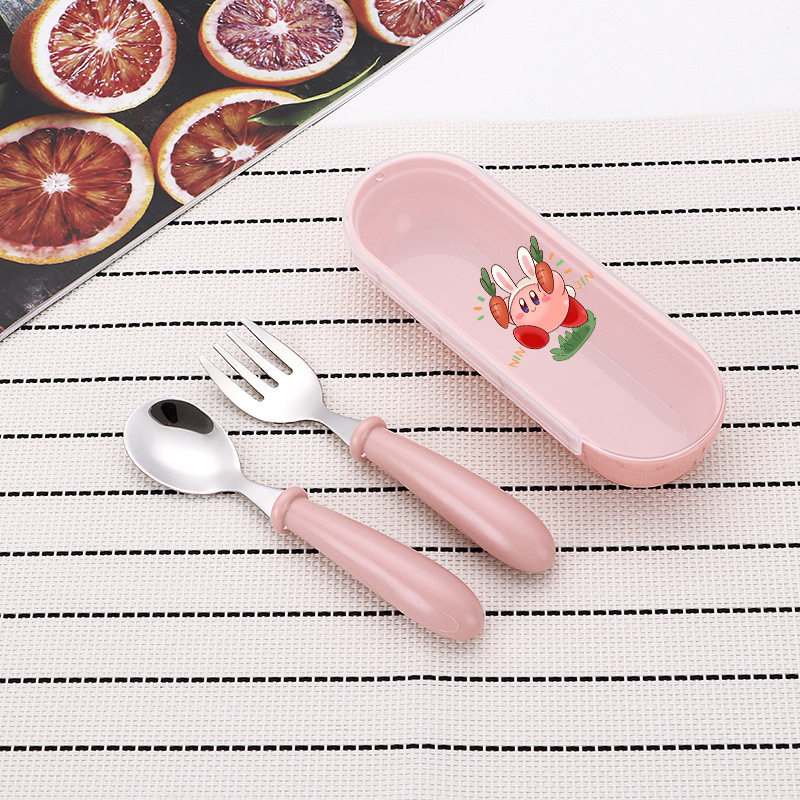 3pcs/set Kirbys Spoon Forks Bo - Food Storage In Room reseña y precio