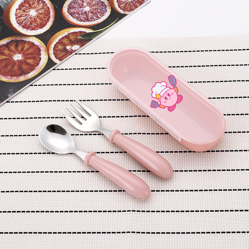 3pcs/set Kirbys Spoon Forks Bo - Food Storage In Room reseña y precio