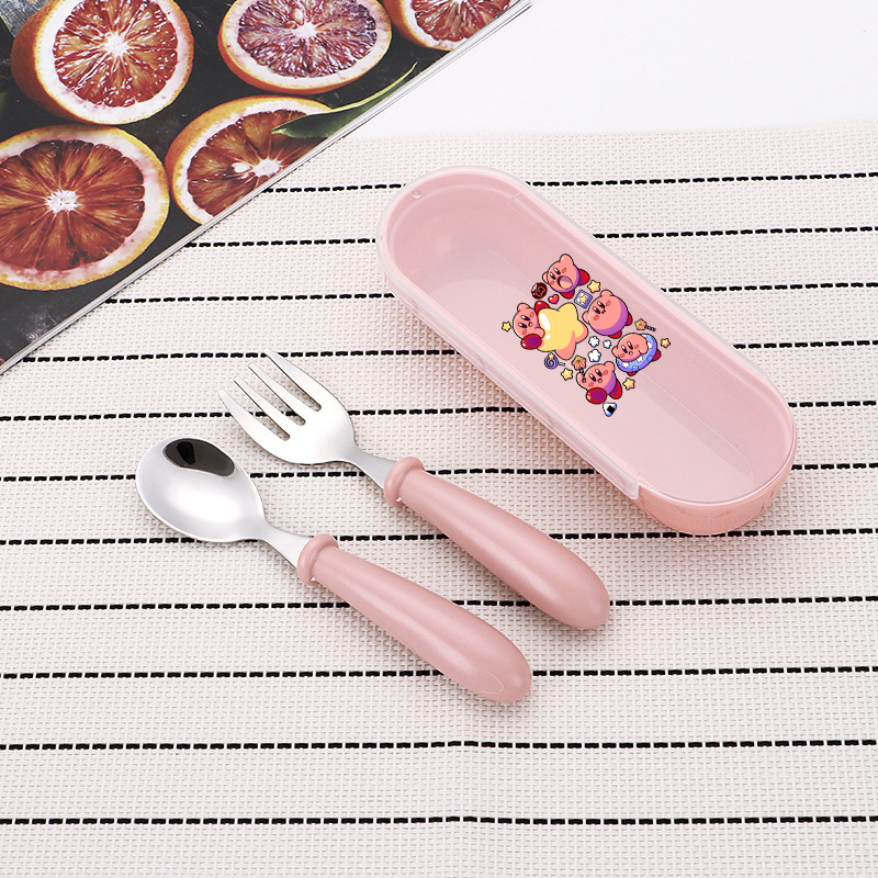 3pcs/set Kirbys Spoon Forks Bo - Food Storage In Room reseña y precio