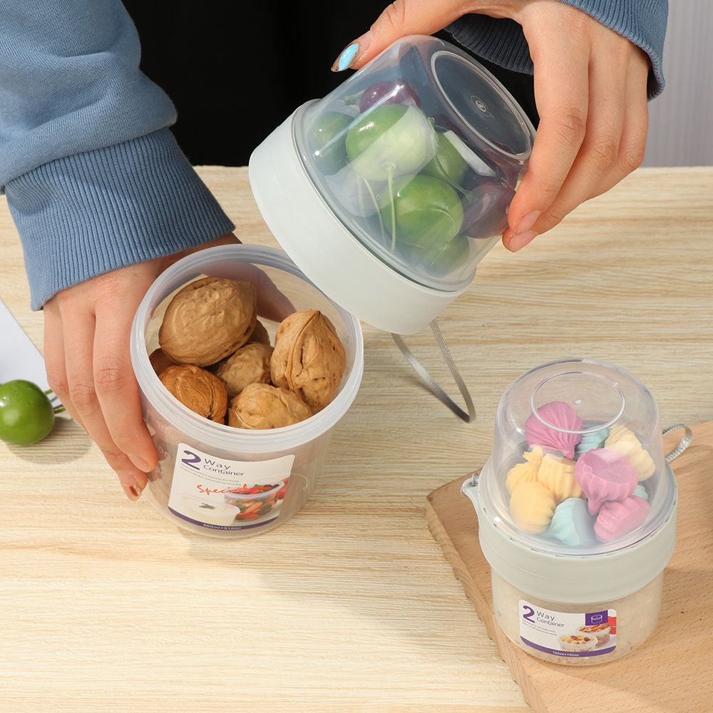 Double-layer Fresh-keeping Box - Food Storage Yogurt reseña y precio