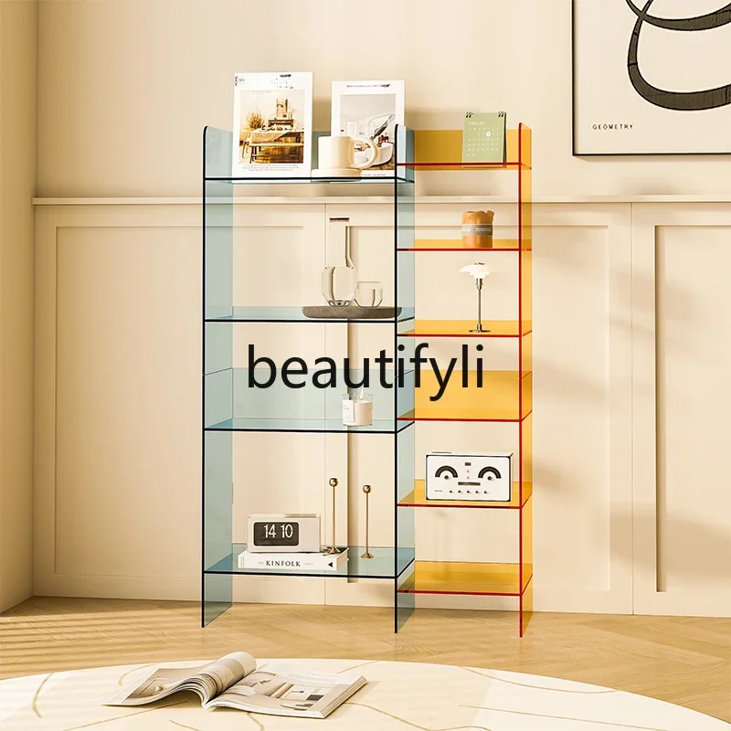 zqq1Acrylic bookshelf high-end - Food Storage Locker reseña y precio