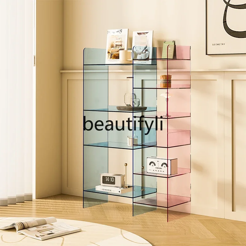 zqq1Acrylic bookshelf high-end - Food Storage Locker reseña y precio