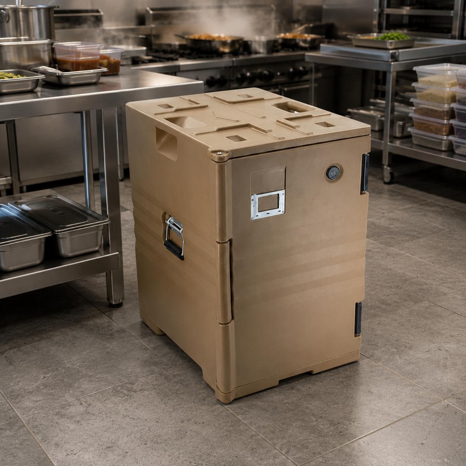 Insulated Food Box Metal Latch - Food Storage Hot reseña y precio