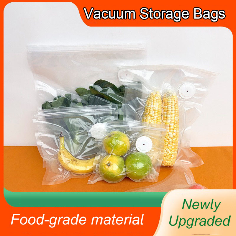 New Reusable Air Vacuum Storag - Food Storage Hot reseña y precio