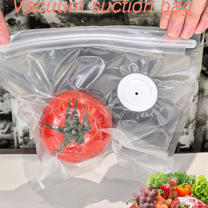 New Reusable Air Vacuum Storag - Food Storage Hot reseña y precio