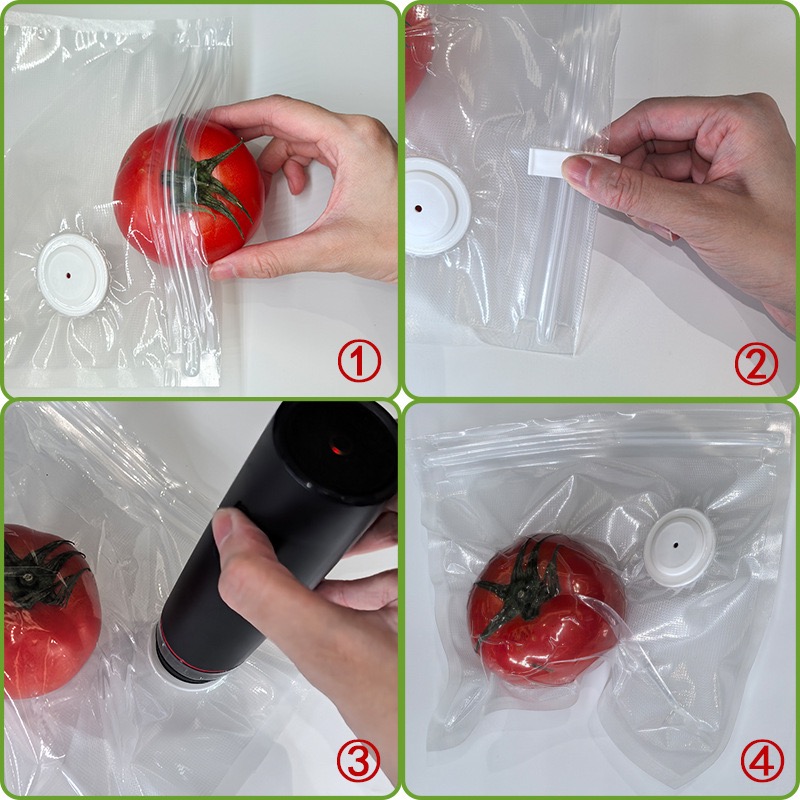 New Reusable Air Vacuum Storag - Food Storage Hot reseña y precio
