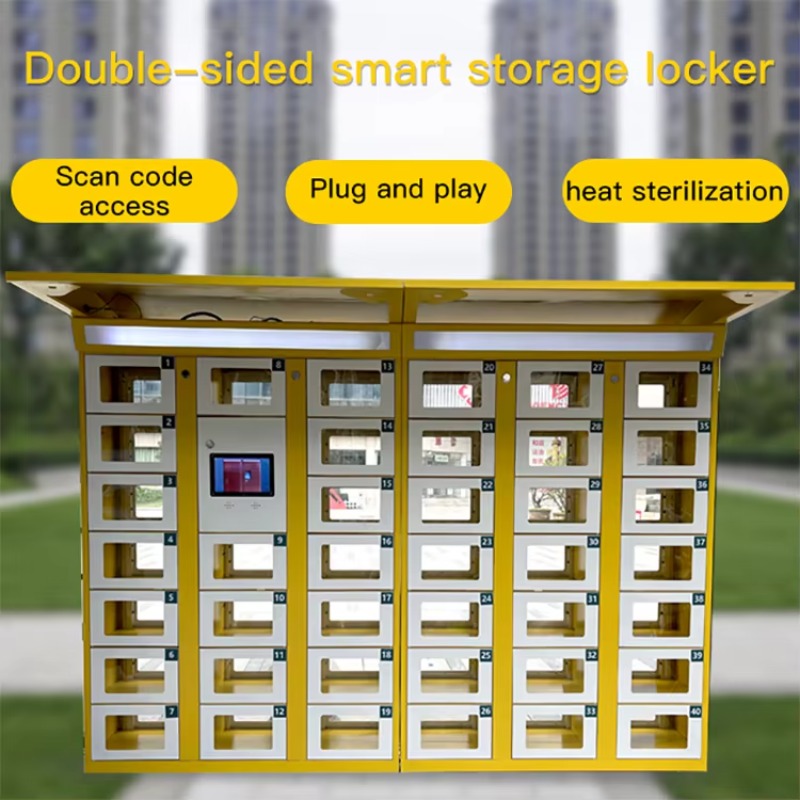 Custom Double Sided Locker Ele - Food Storage Locker reseña y precio
