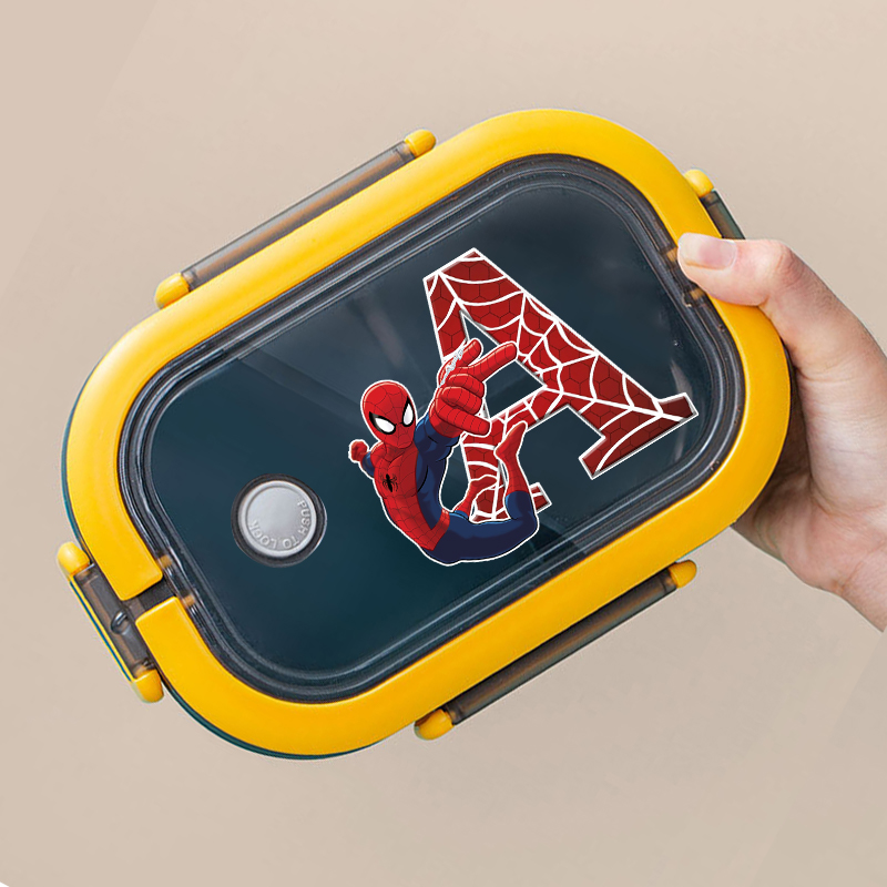 Spiderman Lunch Box Cartoon Le - Food Storage Hot reseña y precio