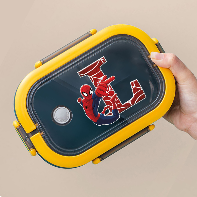 Spiderman Lunch Box Cartoon Le - Food Storage Hot reseña y precio