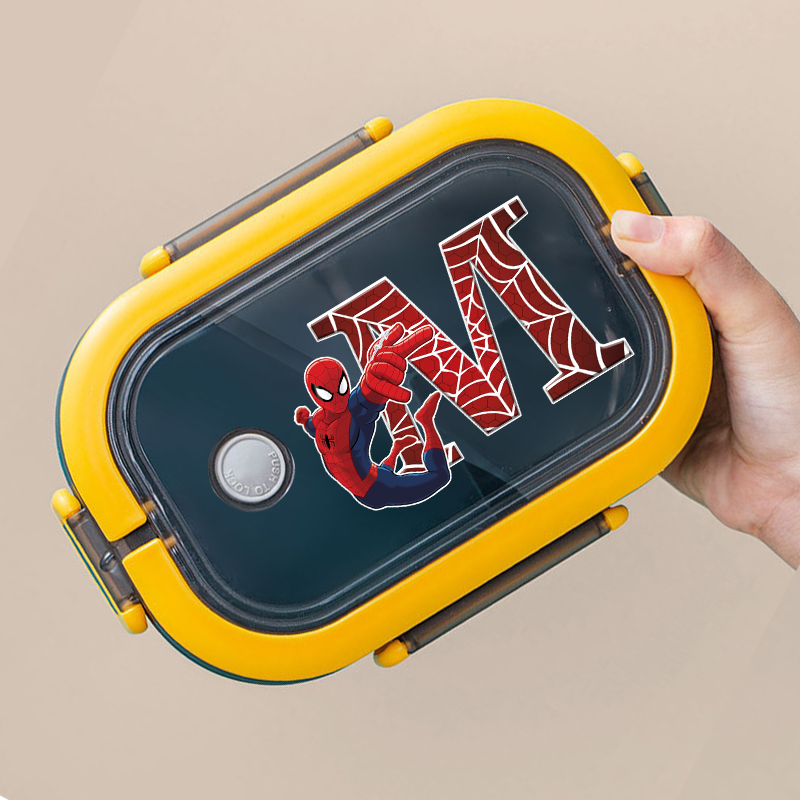 Spiderman Lunch Box Cartoon Le - Food Storage Hot reseña y precio
