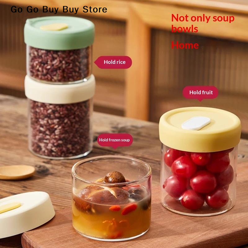 【ST】1Pc 240/400ML Glass Food S - Food Storage Jars & Containers reseña y precio