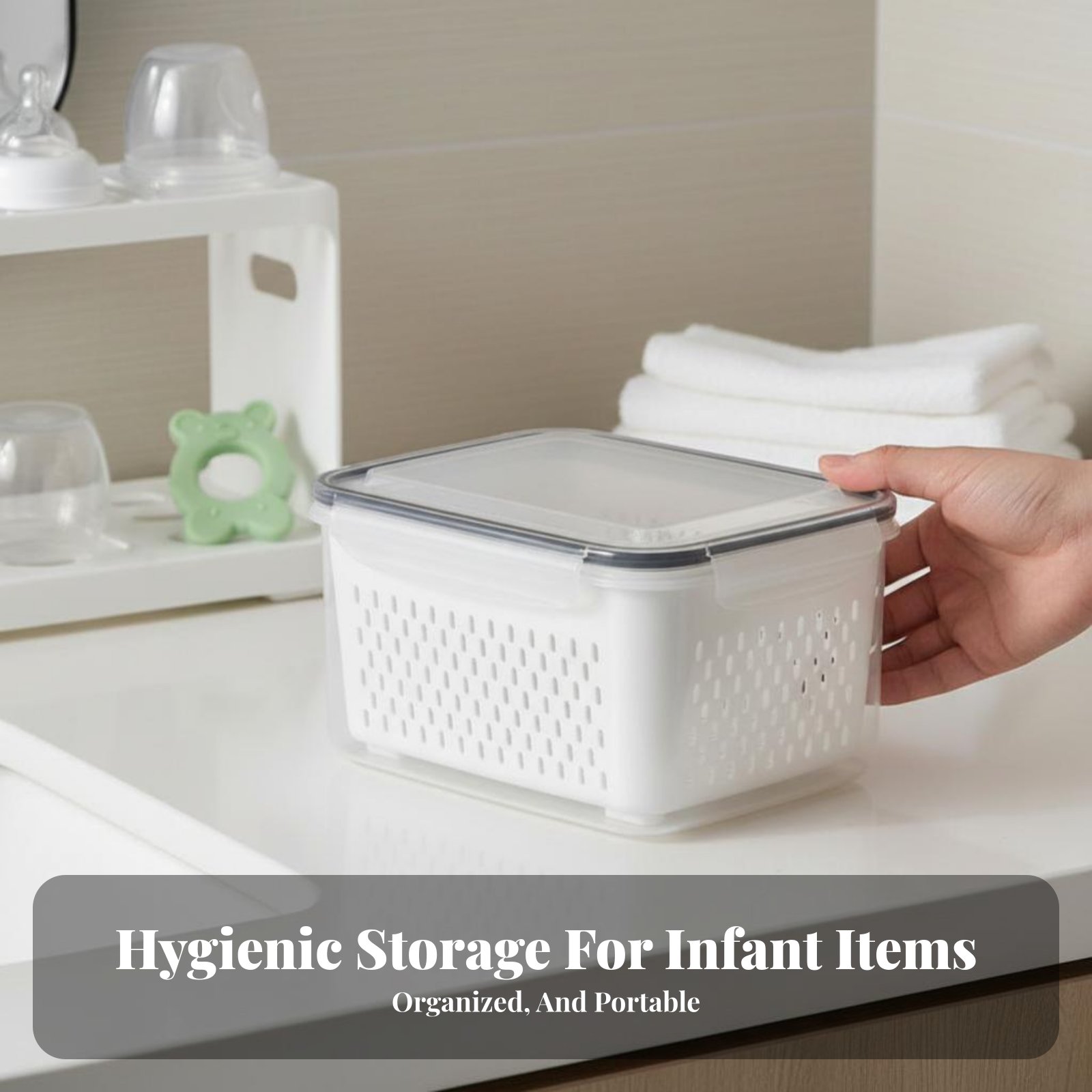toadstoolShaped Pacifier Box S - Food Storage Moms reseña y precio