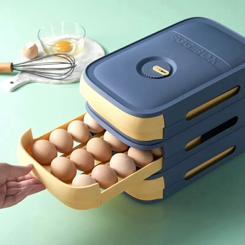 Egg Storage Container Refriger - Food Storage And Container reseña y precio