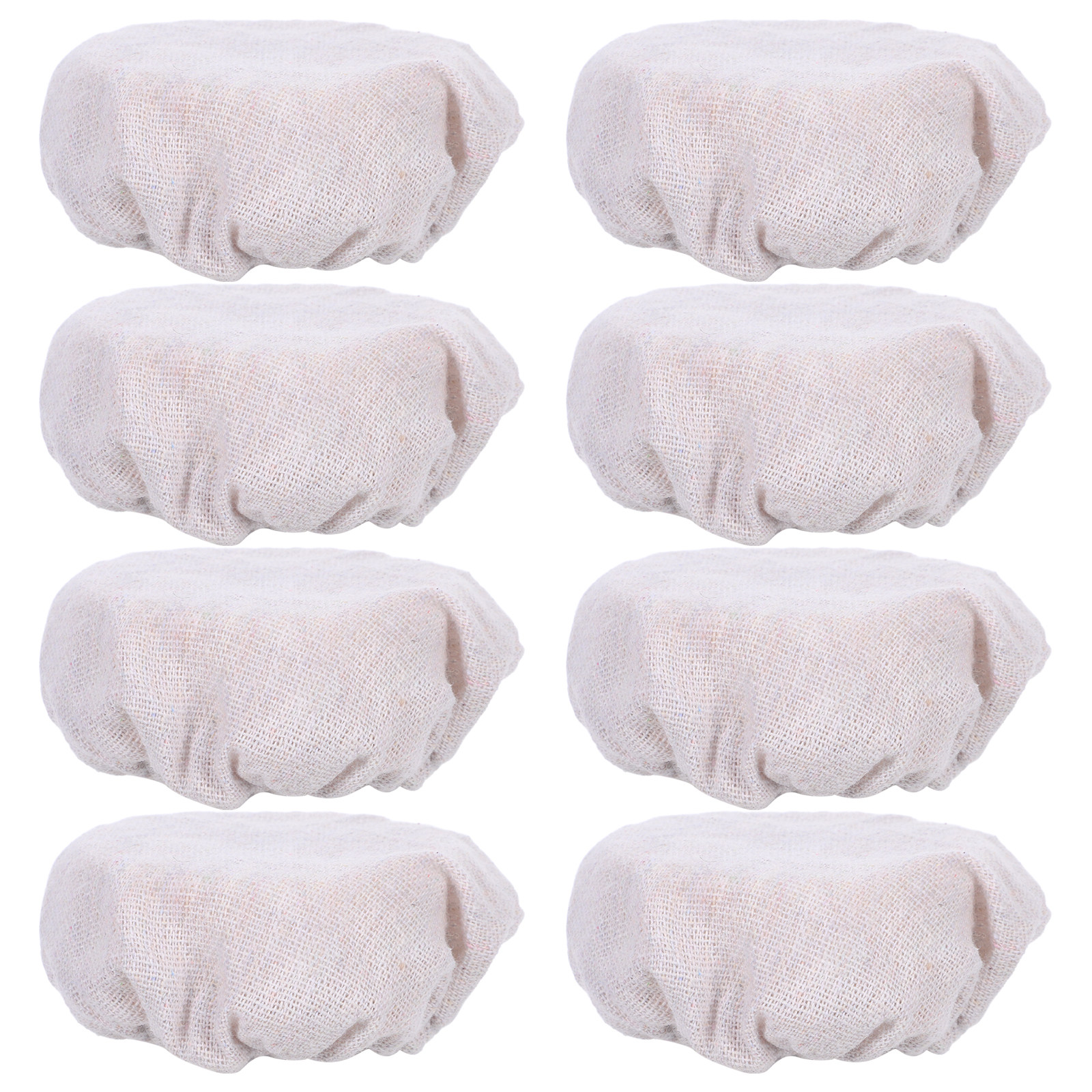 8Pcs Elastic Cloth Jar Covers  - Food Storage Yogurt reseña y precio