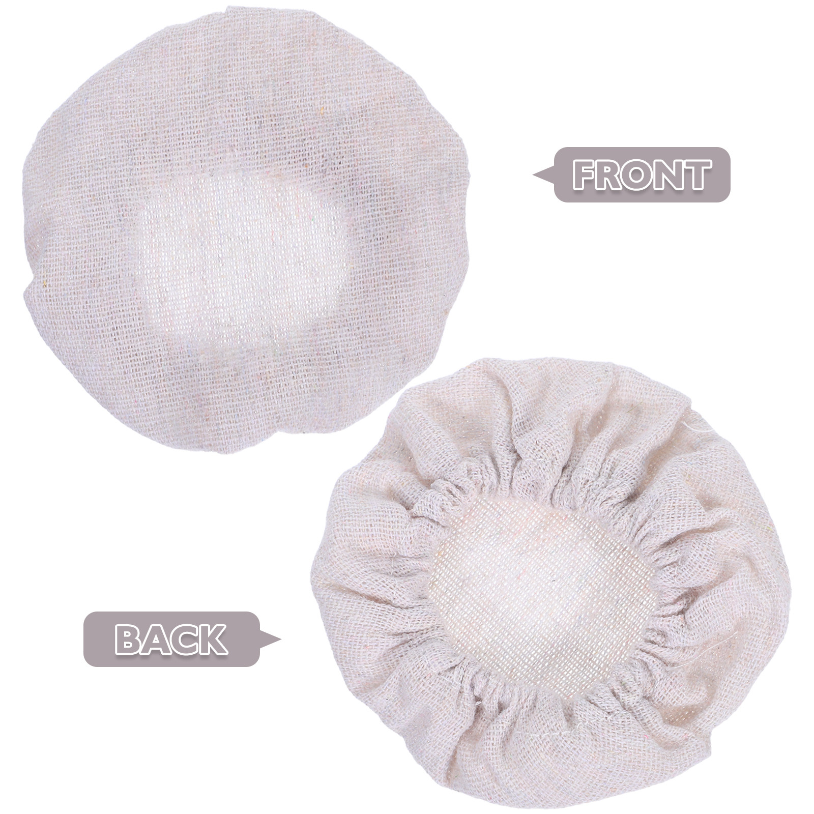 8Pcs Elastic Cloth Jar Covers  - Food Storage Yogurt reseña y precio